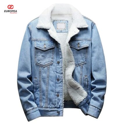 “Custom denim jacket available in all colors with premium stitching.” “Unisex denim jacket in multiple colors with customizable design options.” “High-quality denim jacket offered in all color variations and custom fits.” “Customizable denim jacket in assorted colors with detailed stitching.” “Modern denim jacket available in all colors with personalized design choices.”