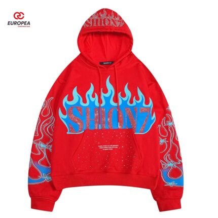 ✨ Luxe Spark Rhinestone Hoodie